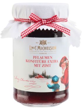 L.W.C. Michelsen - Weihnachts Konfitüre Pflaume mit Zimt 280g 