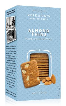 VERDUIJN'S - Almond Thins - Buttergebäck mit Mandel 75g
