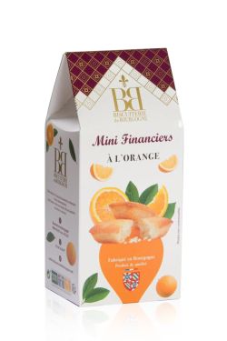 Biscuiterie de Bourgogne - Mini-Mandelkuchen mit Orange 150g - Financiers