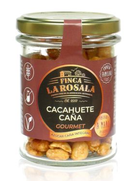 Finca La Rosala - Erdnüsse mit Rohrzucker gezuckert 90g