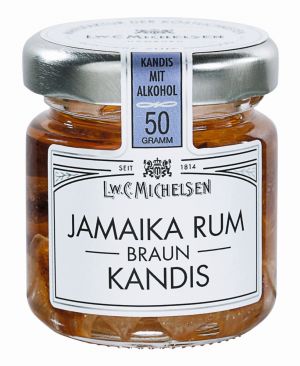 Jamaika Rum-Kandis Braun - mini 50g