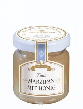 L.W.C. Michelsen - Weihnachtlicher Honig mit Lübecker Marzipan und Zimt Mini 50g