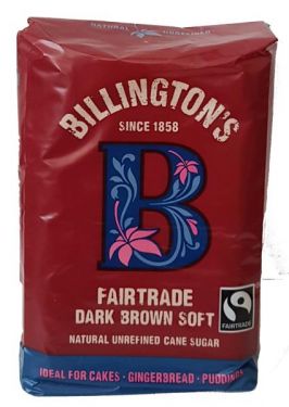 Billington's Dark Brown Soft Fairtrade hat einen reichen Geschmack und natürliche Farbe. Ideal für Kuchen, Lebkuchen und Pudding.