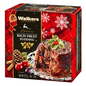 Original schottischer Weihnachtspudding „Plum Pudding“.