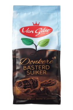 Van Gilse - Donkere Basterd Suiker - Dunkler Bastardzucker 600g