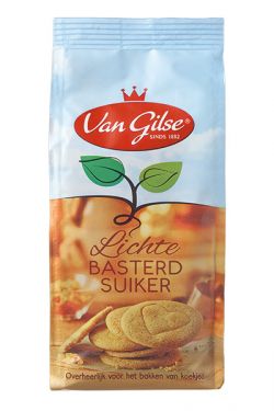 Van Gilse - Lichte Basterd Suiker - Heller Bastardzucker 600g