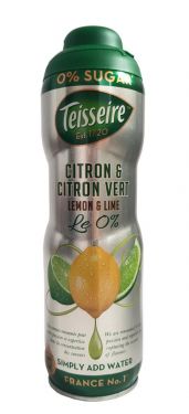 Teisseire - Le 0% Fruchtsirup Zitrone & Limette 600ml