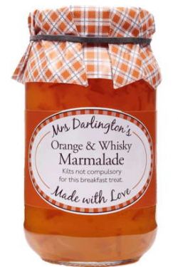 Mrs Darlingtons - Orangen Marmalade mit Scotch Whisky 340g