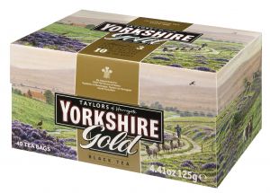 Taylors of Harrogate – Yorkshire Tea Gold 125g 40 Aufgussbeutel