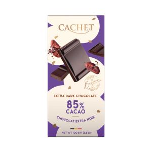 CACHET - Bitterschokolade 85% 100g