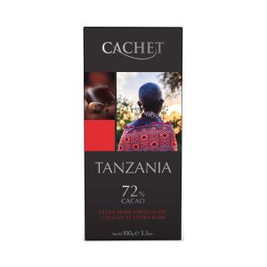 CACHET - Zartbitterschokolade - Tansania 72% 100g