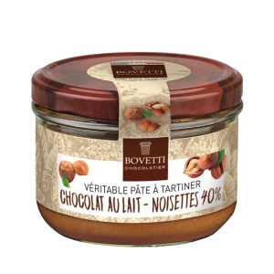 BOVETTI - Milchschokolade-Haselnuss-Aufstrich 200g