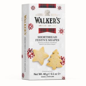 Walkers Shortbread – Festive Shapes Shortbread 60g
