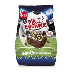 Mr. Brownie – Goal! Brownies Edition mit belgischer Schokolade 200g