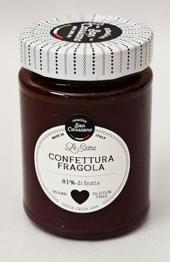 Cascina San Cassiano - Erdbeer Konfitüre 340g - 81% Fruchtanteil