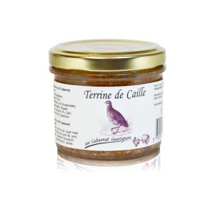 Wachtelterrine mit Cabernet Sauvignon 90g