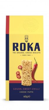Roka - Cheese Puffs Gouda mit Sweet Chilli 60g
