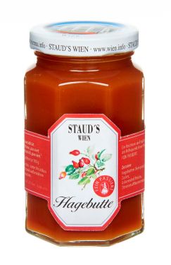 Staud's Wien - Hagebutten Konfitüre - fein passiert - 70% Fruchtanteil 250g