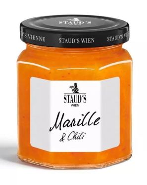 Staud's Wien - die Limitierten - Marille mit Chili Fruchtaufstrich 250g