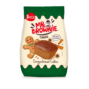 Mr. Brownie – Gingerbread Cakes 200g Lebkuchengeschmack