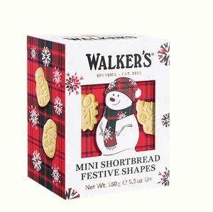Walkers Shortbread – Mini Shortbread Snowman 150g – 3D-Karton