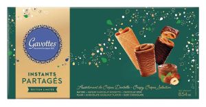 MAISON GAVOTTES - Geschenkbox - Crêpes Dentelles Schokolade & Haselnuss 242g