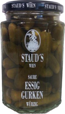 Staud's Wien - Saure Essig Gurken - würzig 300g