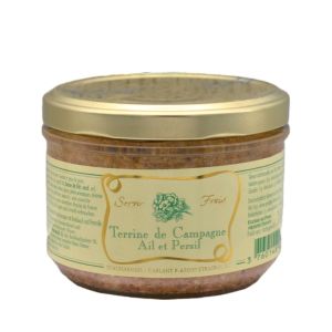 Landterrine mit Knoblauch und Petersilie 180g