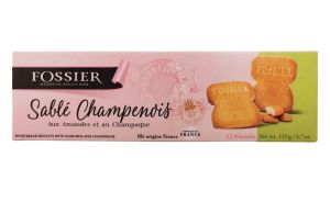 FOSSIER - Sable Champenois - Buttersandgebäck mit Mandel und Champagner 135g