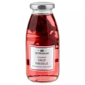 L.W.C. Michelsen - Gourmet Rosenduft-Sirup mit Hibiskus-Blüte 350g