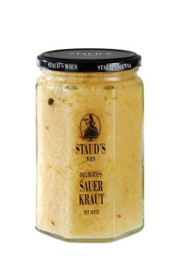 Staud's Wien - Delikatess Sauerkraut mit Apfel 580ml