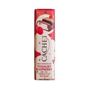 CACHET - Milchschokolade gefüllt mit Joghurt & Himbeere 45g
