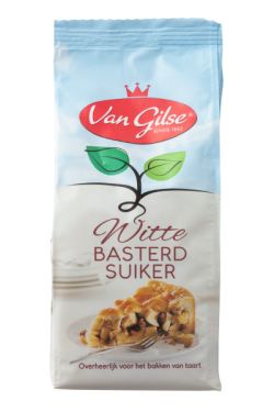 Van Gilse - Witte Basterd Suiker - Weißer Bastardzucker 600g