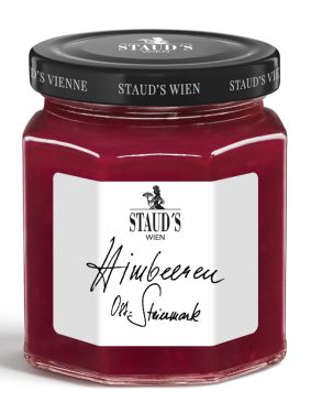 Staud's Wien - die Limitierten - Himbeeren Konfitüre 330g
