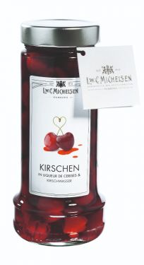Kirschen in Kirschlikör-Zubereitung mit Kirschwasser