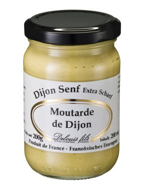 Französischer Dijon Senf extra scharf 200g