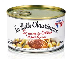 La Belle Chaurienne - Coq au vin de Corbieres 400g Hähnchen in Rotweinsoße