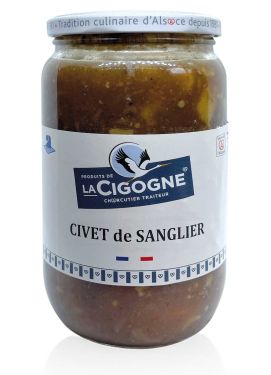 LA CIGOGNE - Wildschwein-Ragout 750g