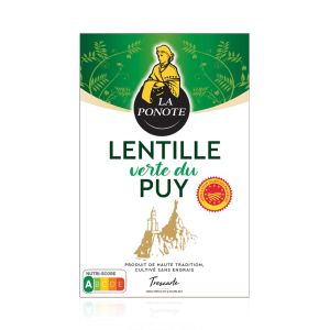 LA PONOTE - Grüne Linsen AOC aus Puy 500g