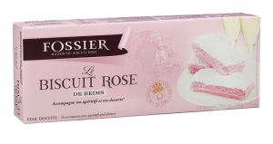 FOSSIER - Rosa Süßgebäck - Le Biscuit Rose de Reims 100 g