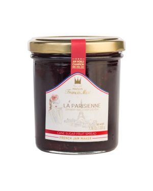 „La Parisienne“ ist ein schönes Rezept für Marmelade aus roten Früchten (Erdbeere und Sauerkirsche) mit blumigen Mohnnoten. 
