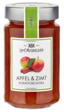 Feiner Canehl-Zimt rundet diese köstliche und saftige Apfelkonfitüre perfekt ab.