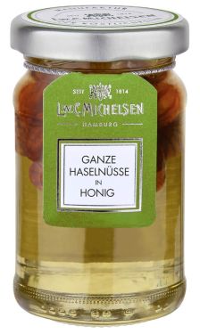 L.W.C. Michelsen - Braune Haselnüsse in Akazienhonig 125g