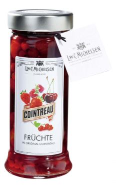 Frische Früchte-Auslese in original Cointreau.
