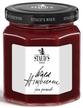 Staud's Wien - die Limitierten - Wald Himbeeren fein passiert 70% Fruchtanteil 250g