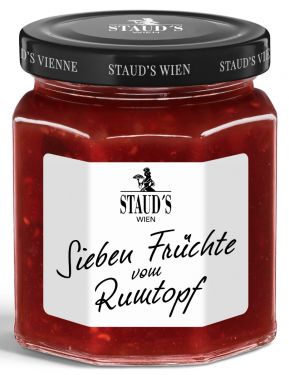 Staud's Wien - die Limitierten - Rumtopf Fruchtaufstrich 55% Frucht 250g