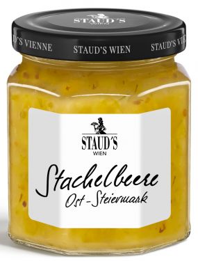 Staud's Wien - die Limitierten - Stachelbeeren Konfitüre 250g Ost-Steiermark