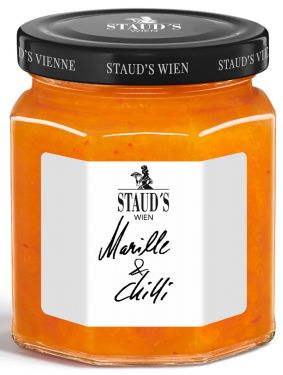 Staud's Wien - die Limitierten - Marille mit Chili Fruchtaufstrich 250g