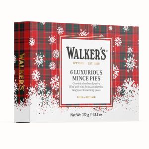 Walkers Shortbread – Luxury Mince Pies 372g - Premium Geschenkkarton