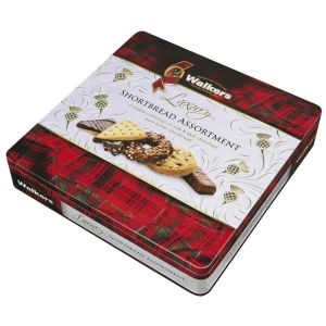 Walkers Shortbread – Luxus Schokolade Sortiment in Geschenkdose 300g